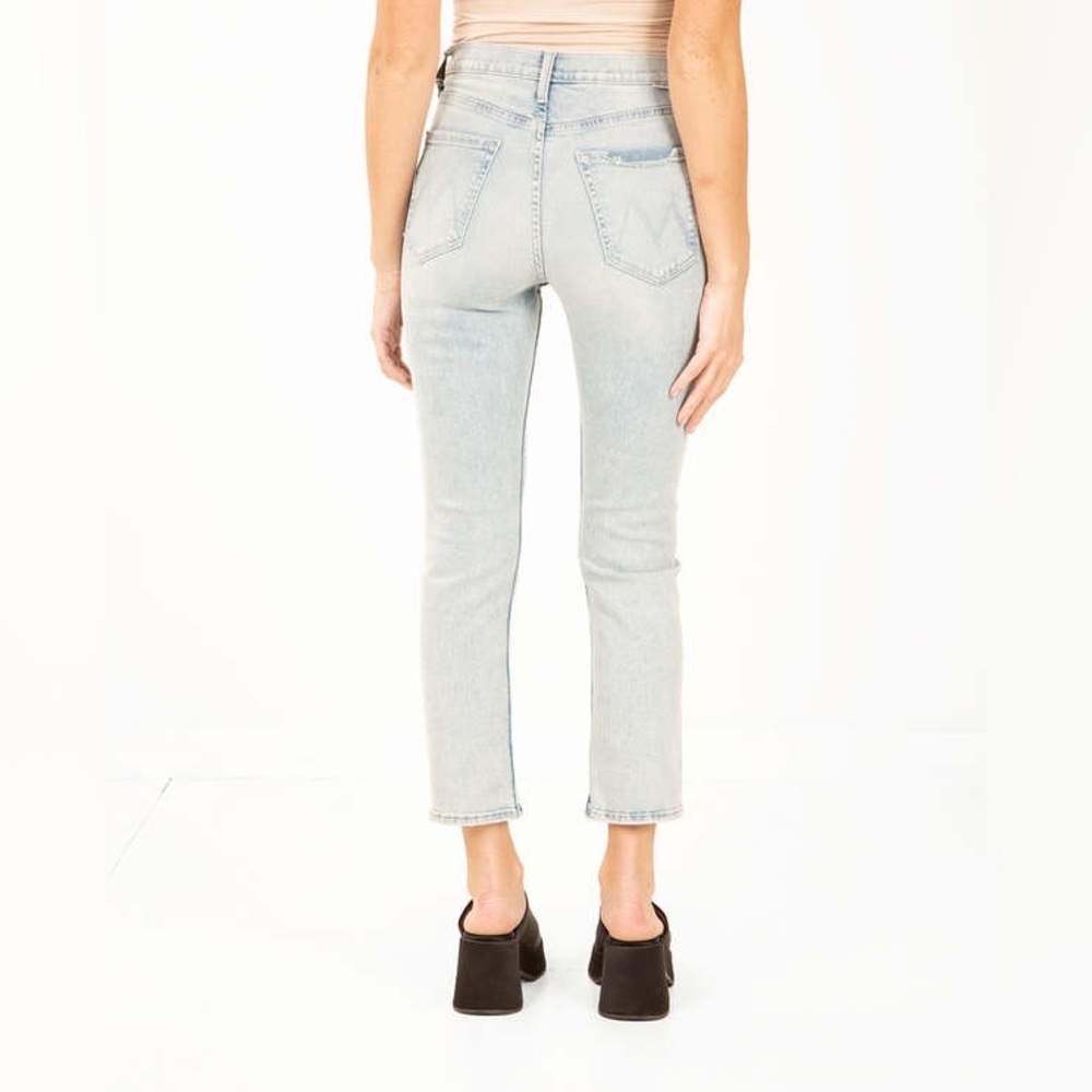MOTHER The Pixie Tomcat Ankle Jeans In Nature Of The Game 30 10 distressed high - Picture 6 of 16